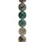 12 Pack: Multicolor Fancy Jasper Flat Round Beads, 10mm by Bead Landing™
